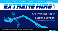 Desktop Screenshot of extremehire.com